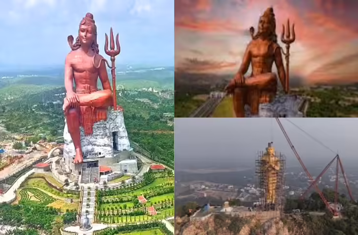 नाथद्वारा में 131 फीट ऊंची भव्य हनुमान प्रतिमा &lsquo;श्री श्रीजी के हनुमानजी&rsquo; बनकर तैयार, वीडियो में देंखे रामनवमी पर होगा लोकार्पण