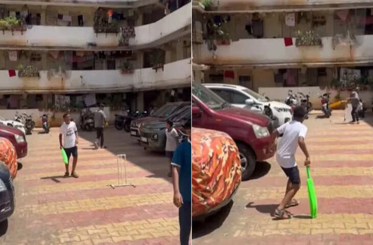 इंग्लैंड के पूर्व कप्तान माइकल वॉन ने मुंबई में देखा गली क्रिकेट, वीडियो में साझा किया अनुभव