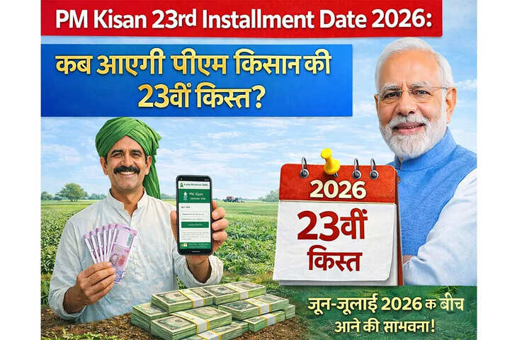 PM Kisan 23rd Installment: कब आएगी पेमेंट, कौन-कौन से किसान मिलेंगे 2,000 रुपये और किनका कट सकता है नाम ? जाने सबकुछ&nbsp;