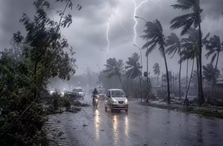 Weather Alert : 60 KM/H की रफ्तार से चलेंगी हवाएं, 15 राज्यों में भारी बारिश का अलर्ट, जानें दिल्ली-यूपी से बिहार तक मौसम का हाल