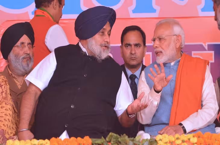 PM मोदी से सुखबीर बादल की मुलाकात के बाद चढ़ा सियासी पारा, क्या पंजाब में साथ आएंगी BJP और अकाली दल ?