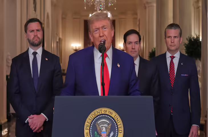 'ईरानी सेना की तबाही से परमाणु क्षमता खत्म होने तक....' पढ़े ट्रंप के 20 मिनट के भाषण के 10 महाझूठ&nbsp;