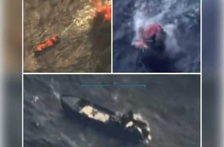 अमेरिका का ड्रग्स तस्करी पर कड़ा कदम: 3 नावों पर मिसाइल हमले में 8 नार्को-आतंकियों की मौत