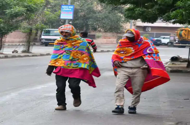 Jodhpur में कोहरे से दिन की शुरुआत के कारण हवा में गलन से ठिठुरन बढ़ी