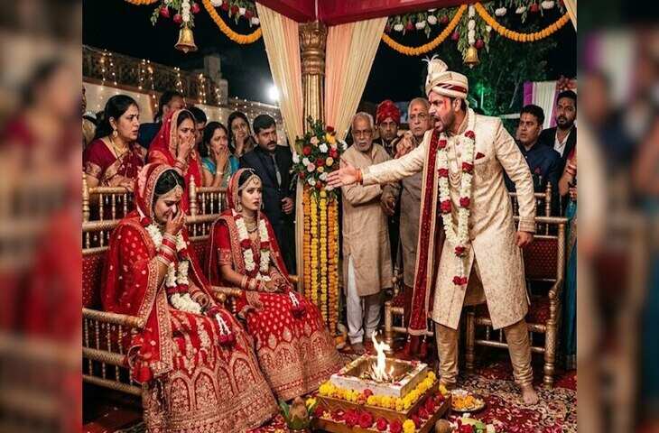 'फेरे लूंगा तो एक से, दूसरी से लेना-देना नहीं...' दो दुल्हन देख बिफरा दूल्हा, नजारा देख कांप गए बराती!