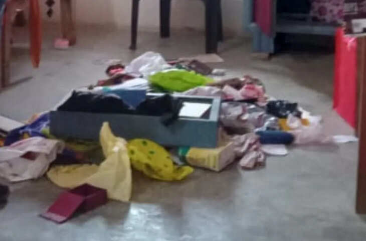 वैशाली: महनार में सेवानिवृत्त दरोगा के घर में भीषण चोरी, अज्ञात चोर फरार