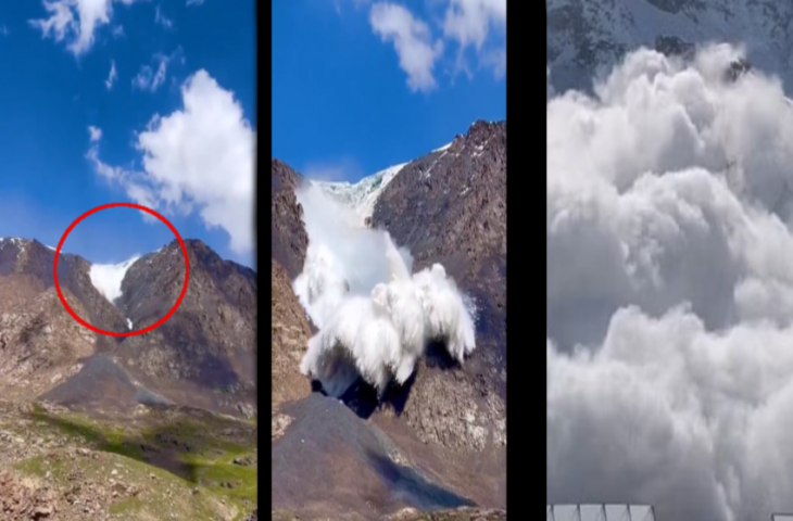 ऐसे आता है बर्फ का तूफान, पलभर में तबाही, कैमरे में कैद हुआ प्रकृति का भयानक रूप