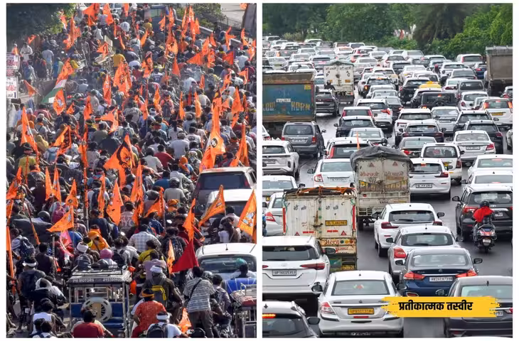 गुरुग्राम में 10-11 अगस्त को ट्रैफिक एडवाइजरी, भारी वाहनों की एंट्री नियंत्रित; वैकल्पिक रास्तों से गुजरेंगे वाहन