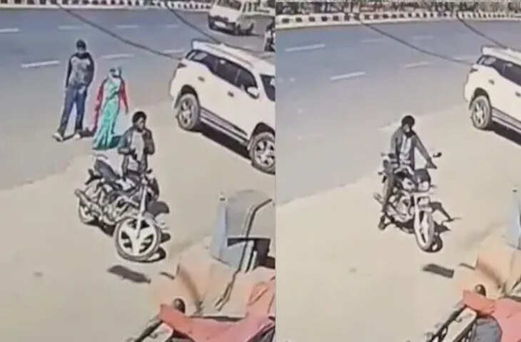 जयपुर में अनोखी चोरी, चोर ने समोसा खाया और बाइक चोरी कर फरार