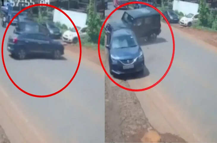 'पहली बार थार की गलती नहीं थी', बलेनो के साथ हुए एक्सीडेंट का वीडियो देखकर आप भी यहीं कहेंगे