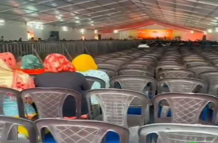 खाली पड़े पांडाल में शुरू हुआ राज्य-स्तरीय-युवा और खेल-महोत्सव:उद्घाटन में नहीं पहुंचे खेलमंत्री; विजेताओं को मिलेगा राजस्थान आइकॉन अवार्ड