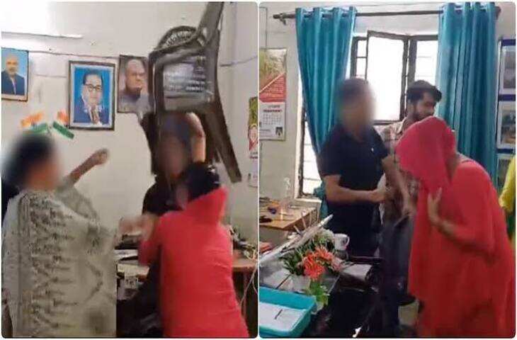 महोबा में अधिवक्ता को घेरकर महिलाओं ने पीटा: जूते-चप्पलों से मारने का वीडियो सोशल मीडिया पर वायरल