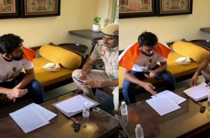 CJP संयोजक अभिजीत दीपके को दिल्ली पुलिस का नोटिस, कनॉट प्लेस जाने पर कार्रवाई की चेतावनी; नोटिस पर किए हस्ताक्षर