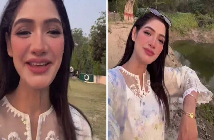 Viral: पाकिस्तानी इन्फ्लुएंसर ने रस्सी पार कर भारत में घुसने का किया दावा, VIDEO देखकर लोग सोशल मीडिया पर उड़ा रहे जमकर मज़ाक