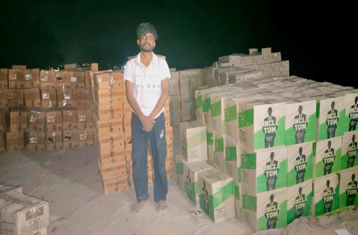 हनुमानगढ़ पुलिस की बड़ी कार्रवाई: 75 लाख की पंजाब निर्मित अवैध शराब से भरा ट्रक जब्त, अंतरराज्यीय तस्करी रैकेट का भंडाफोड़