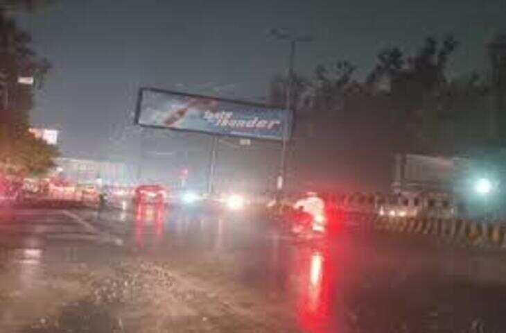 देश के कई राज्यों में बदला मौसम, फुटेज में देंखे बारिश-ओलावृष्टि का अलर्ट, तापमान में गिरावट