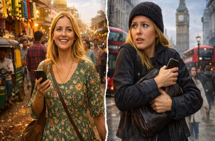 भारत बनाम लंदन अनुभव: विदेशी महिला के वीडियो ने सोशल मीडिया पर छेड़ी नई बहस