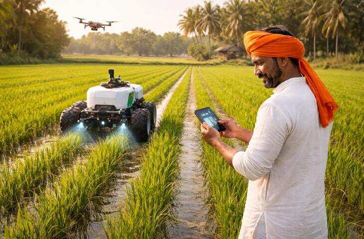 अब खेती में आ गई स्मार्ट टेक्नोलॉजी: AI Farming से खेत खुद देगा सलाह, कब देना है खाद ?