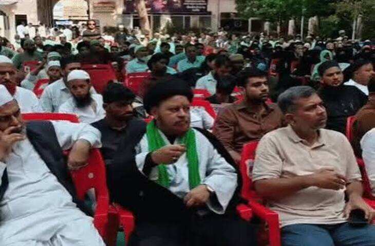 राजस्थान में UCC के विरोध में मुस्लिम समाज का प्रदर्शन, वीडियो में जाने विधानसभा कूच की कोशिश; राज्यपाल के नाम सौंपा ज्ञापन