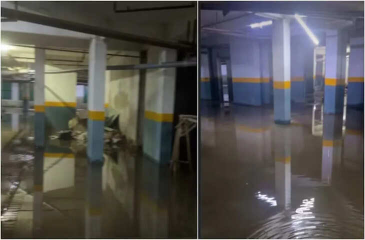 ₹30,000 किराया देकर भी ऐसी हालत! बेसमेंट में भरा पानी, Swimming Pool बना पार्किंग एरिया, VIDEO वायरल