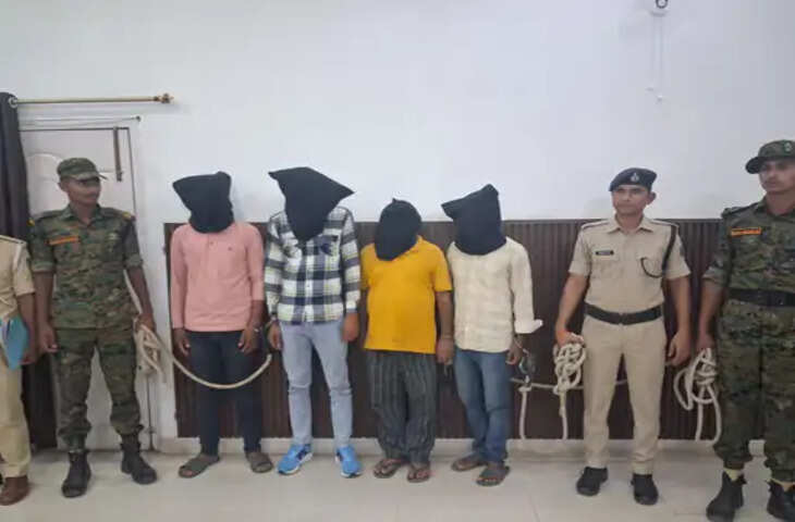 मुजफ्फरपुर में सिपाही भर्ती परीक्षा में हाईटेक नकल गैंग का भंडाफोड़, चार गिरफ्तार