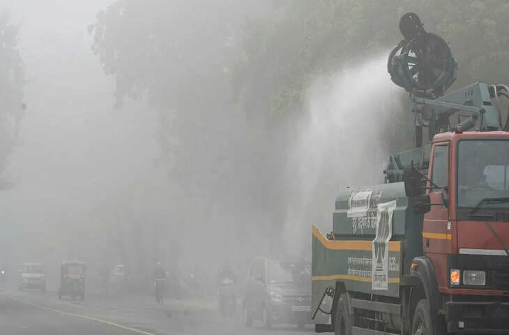 दिल्ली की हवा अब भी जहरीली, AQI लेवल 455, रेड जोन में ये 39 इलाके