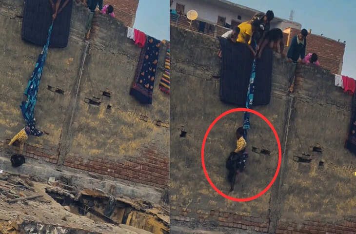 बच्चे की जान के साथ ऐसा खिलवाड़, वीडियो देखते ही लोग बोले- एक गलती और खेल खत्म