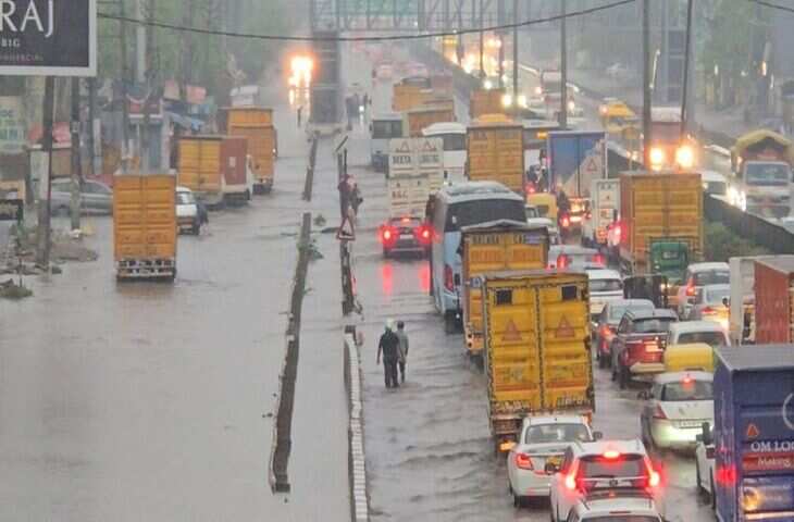 तीन घंटे की बारिश ने मिलेनियम सिटी को अस्त-व्यस्त कर दिया