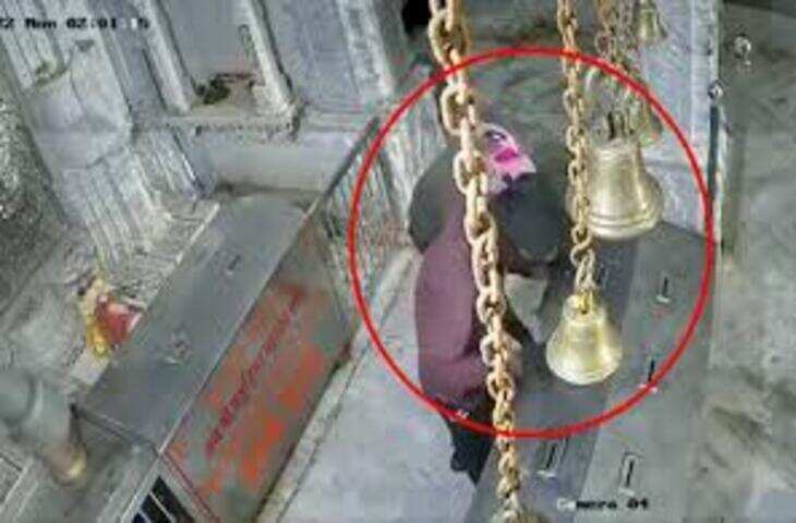 जोधपुर के न्यायेश्वर महादेव मंदिर में चोरी, वीडियो में देंखे 4 किलो चांदी के छत्र और CCTV DVR ले गए बदमाश