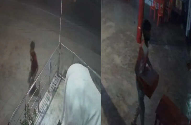मुजफ्फरपुर के बाबा भदेश्वर नाथ मंदिर में चोरी, दानपेटी समेत कीमती सामान ले गए चोर; CCTV में कैद वारदात