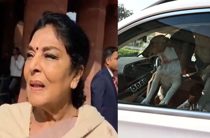 रेणुका चौधरी ने संसद में कुत्ता लाने पर दी सफाई, बोलीं - 'मैंने कुछ गलत नहीं किया, जो करना है कर लें'