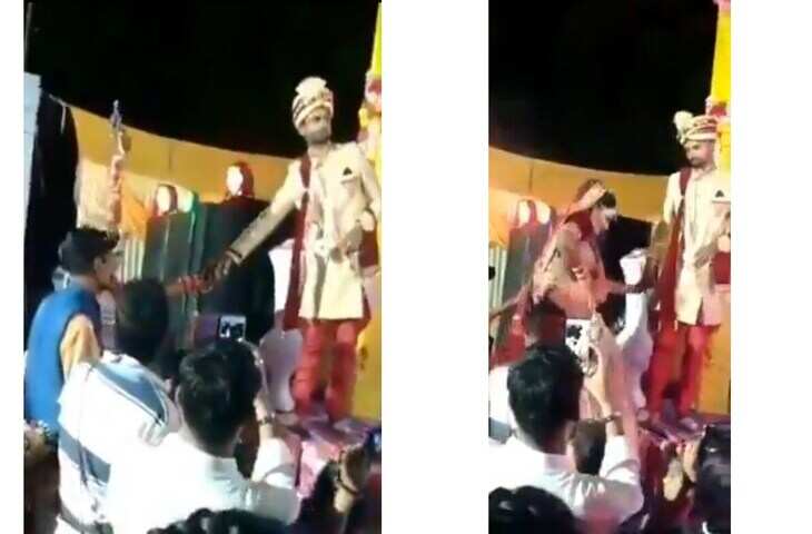 दुल्हन के डांस ने शादी में मचाया धमाल, स्टेज पर ठुमकों से लूट ली महफिल, दूल्हे का एक्सप्रेशन हुआ वायरल