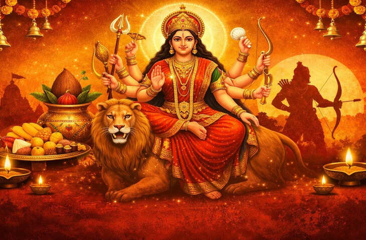 शारदीय नवरात्रि 2026: 11 अक्टूबर से शुरू होंगे मां दुर्गा के नवरात्र, हाथी पर आएंगी माता, जानें कलश स्थापना का शुभ मुहूर्त