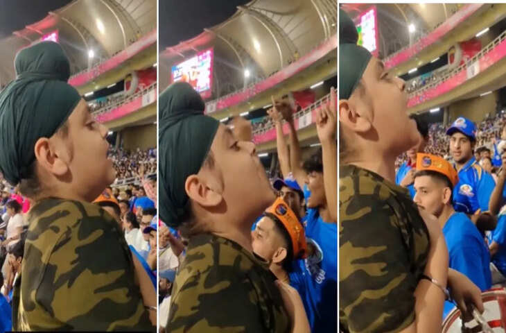 IPL मैच में गूंजा &lsquo;जय शिवाजी महाराज&rsquo;, बच्चे का जोश देख लोग हुए भावुक