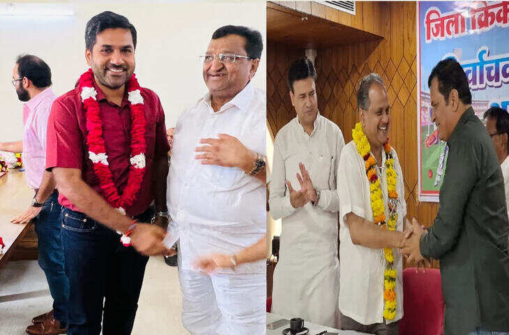 राजस्थान क्रिकेट एसोसिएशन की एडहॉक कमेटी में फिर बदलाव, वीडियो में जानें नए सदस्यों की एंट्री के साथ भाजपा MLA के बेटे को बनाया अध्यक्ष