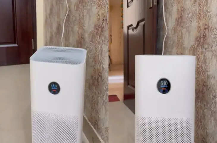 घर का दरवाजा खोलते ही AQI पहुंचा इतना ज्यादा कि घूम जाएगा आपका भी दिमाग, Video हो रहा वायरल