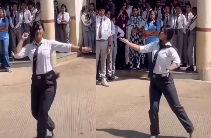 &lsquo;मनवा लागे&rsquo; गाने पर लड़की का शानदार डांस वायरल, सादगी और अदाओं ने जीता लोगों का दिल