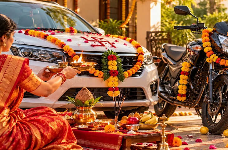 दशहरा 2026 वाहन पूजा मुहूर्त: कार-बाइक की पूजा कब करें, जानें शुभ समय और विधि