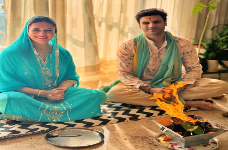 भक्ति में लीन दिव्यांका त्रिपाठी ने की सत्यनारायण की पूजा, दोस्त, परिवार और फैंस के लिए मांगी दुआ