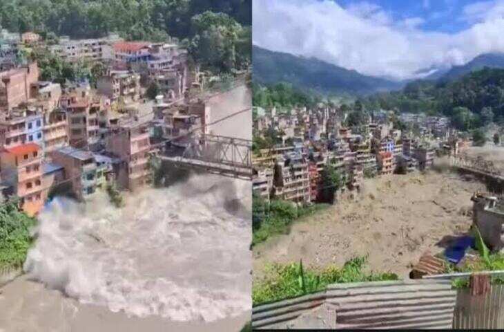 नेपाल की बाढ़ से यूपी में अलर्ट, काशी में गंगा उफनी; वीडियो में देंखे उत्तराखंड में भूस्खलन से बद्रीनाथ हाईवे प्रभावित, MP समेत 5 राज्यों में भारी बारिश का अलर्ट