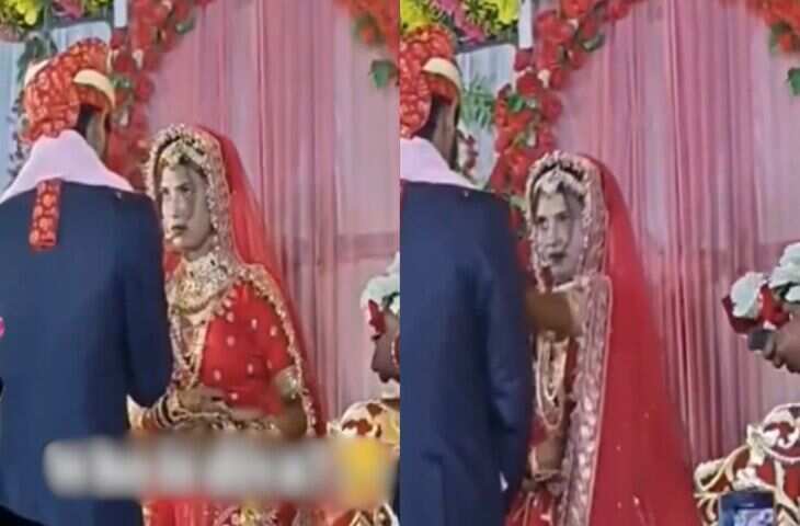 शादी की स्टेज पर दुल्हन ने कर दिया ऐसा कांड कि सभी रिश्तेदार रह गए हक्के-बक्के, Viral Wedding Clip ने इन्टरनेट पर मचाई धूम 
