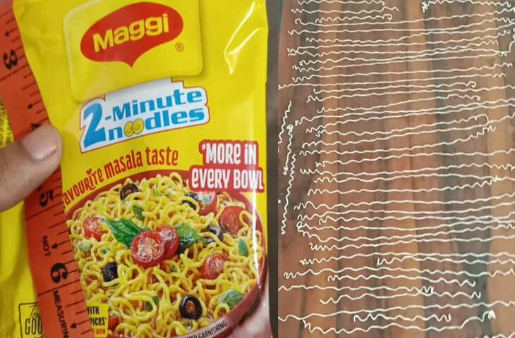 वायरल वीडियो में दिखा गया मैगी पैकेट में नूडल्स की गिनती, जानकर चौंक गए फैंस