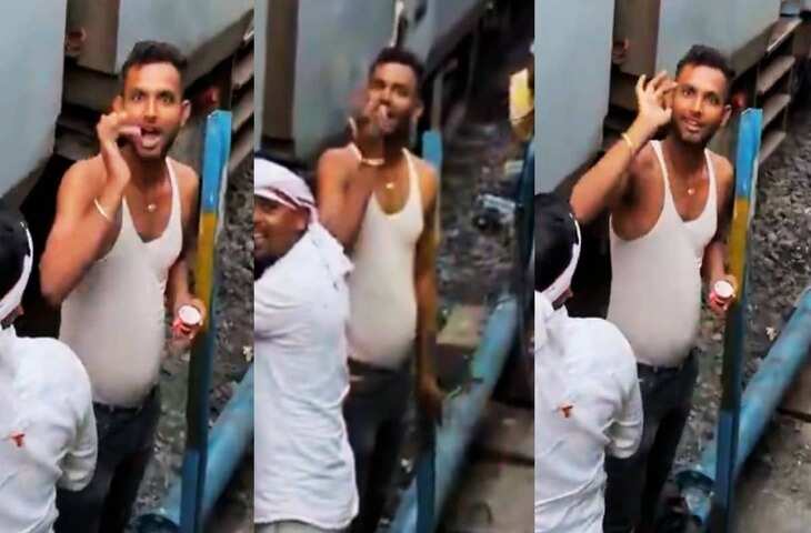 ट्रेन के गेट पर खड़ी लड़की को देखकर इतने गंदे इशारे करने लगा युवक, वीडियो देख खौल जाएगा खून&nbsp;
