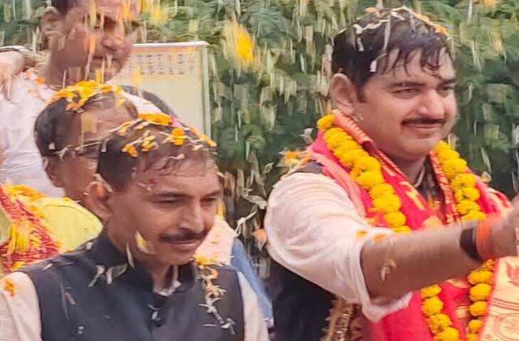 राष्ट्रीय मीडिया सह संयोजक बनने के बाद ग्वालियर पहुंचे आशीष अग्रवाल, हजारों कार्यकर्ताओं ने किया स्वागत