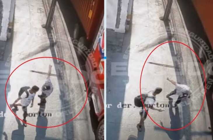 सड़क पर मजाक पड़ा भारी, चलती ट्रक के नीचे आया शख्स; VIDEO देख कांप उठे लोग