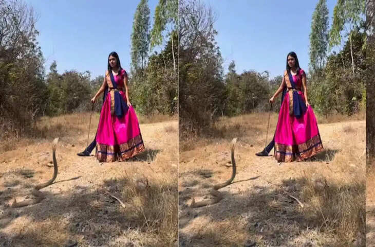 Viral Video: खतरनाक किंग कोबरा के साथ युवती का अनोखा अंदाज, वीडियो ने इंटरनेट पर मचाई सनसनी