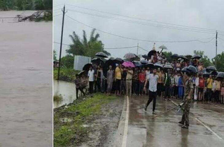 राजगढ़ में बड़ा हादसा: उफनते नाले में 11 यात्रियों से भरी ईको बही, 6 शव बरामद; रेस्क्यू जारी
