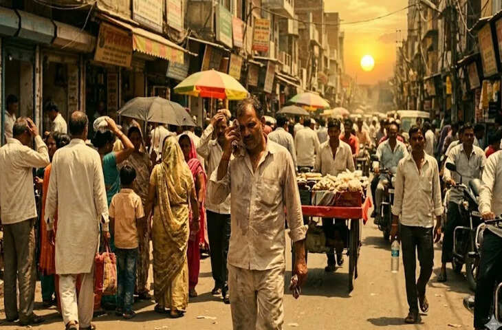 उत्तर भारत में भीषण गर्मी का कहर, दिल्ली में 43&deg;C के पार तापमान; बांदा में 47.4&deg;C तक पहुंचा पारा