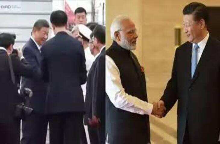 Xi Jinping India Visit: 7 साल बाद भारत पहुंचे चीनी राष्ट्रपति, वीडियो में देंखे मोदी से होगी द्विपक्षीय बैठक; नजरें BRICS समिट पर