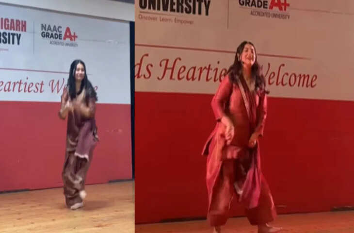 फेयरवेल में दिलजीत दोसांझ के गाने पर लड़की का धमाकेदार भांगड़ा, वीडियो हुआ वायरल